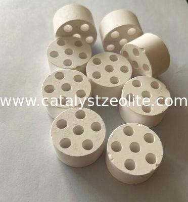 6 lỗ 33mm 18mm Alumina Catalyst hỗ trợ diện tích bề mặt cao