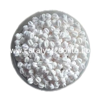 2-8mm Năm răng quả bóng nhôm hỗ trợ chất xúc tác